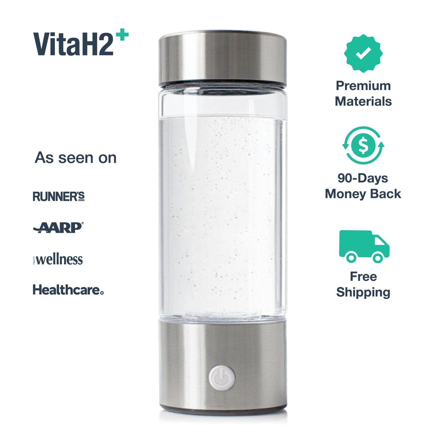 VitaH2 Hydrogen Water Bottle