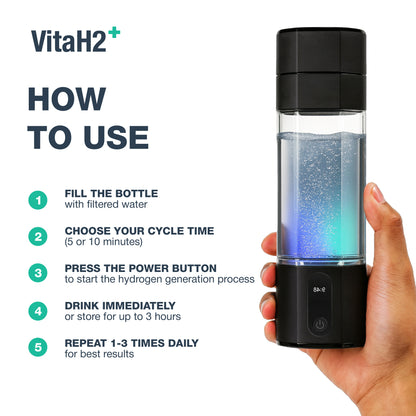 Hydrogen Water Bottle - PRO Version
